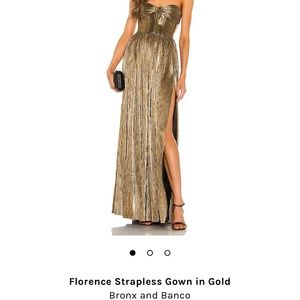 BRONX ANS BANCO FLORENCE GOLD GOWN
